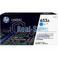 Тонер Картридж HP 653A CF321A голубой для HP MFP M680 (16000 стр.)