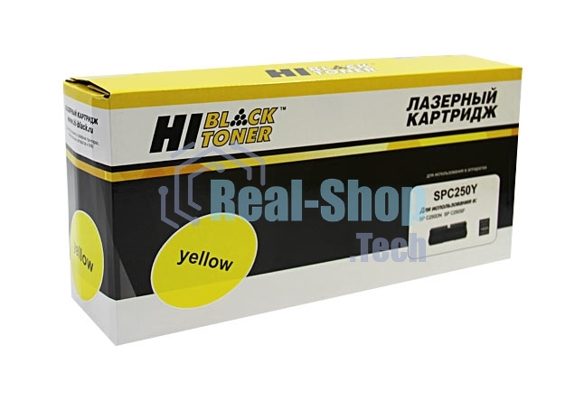 Картридж Hi-Black (HB-SPC250Y) для Ricoh Aficio SPC250DN/C250SF, Y, 1,6K