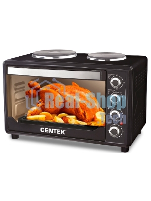 Мини-печь Centek CT-1530-36 PLATE черный