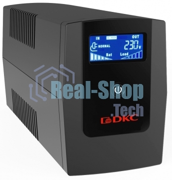 Источник бесперебойного питания ИБП Info LCD 600В.А IEC C13 (3) USB + RJ45 DKC INFOLCD600I