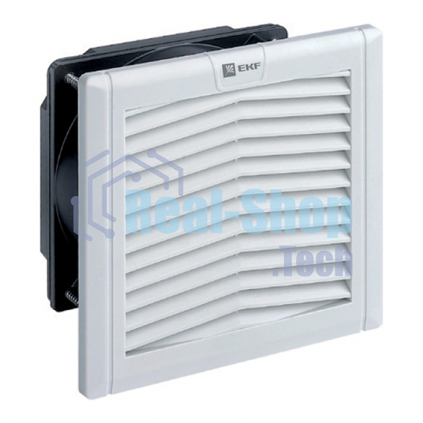 Вентилятор с фильтром 305 куб.м./ч 223x223мм 220В IP54 PROxima EKF FAN305F