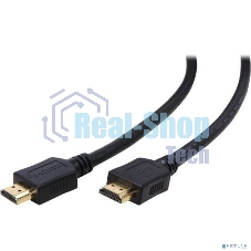 Кабель Filum HDMI 1.8 м., ver.1.4b, CCS, черный, разъемы: HDMI A male-HDMI A male, пакет. FL-CL-HM-HM-1.8M (894132)