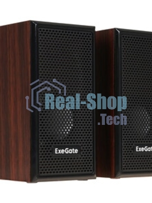 Акустическая система 2.0 ExeGate EX287058RUS Tango 312 (питание USB, 2х3Вт (6 Вт RMS), 80-20000Гц, светлое дерево)