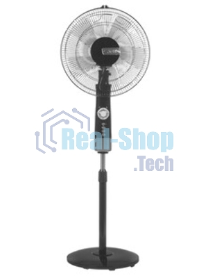 Вентилятор Centek CT-5022 чёрный, напольный, 55 Вт, 3 скорости, 43 см