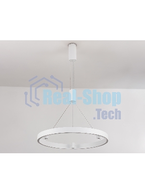 Подвесной светодиодный светильник Ambrella light FL5844/1+3 WH белый 40W 3000K/4200K/6400K D600*1200 (без ПДУ)