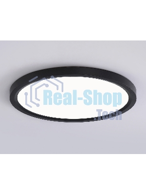 Светильник светодиодный ультратонкий Ambrella light FZ1908 BK черный IP54 35W 3000K-6500K CCT-переключатель D450*25 (Без ПДУ)
