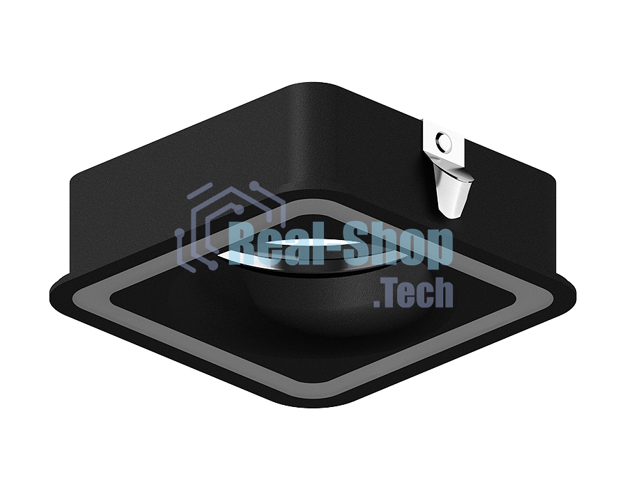 Насадка для корпуса светильника N7716 SBK черный песок 70*70mm H26mm Out2mm MR16