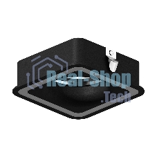 Насадка для корпуса светильника N7716 SBK черный песок 70*70mm H26mm Out2mm MR16