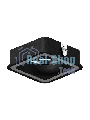 Насадка для корпуса светильника N7716 SBK черный песок 70*70mm H26mm Out2mm MR16
