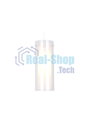 Светильник Ambrella light TR3672 CH/CL/FR хром/прозрачный/белый матовый E14 max 40W D110*1000