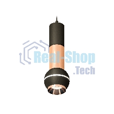 Светильник Ambrella XP1102040 SBK/PPG черный песок/золото розовое полированное MR16 GU5.3 LED 3W 4200K
