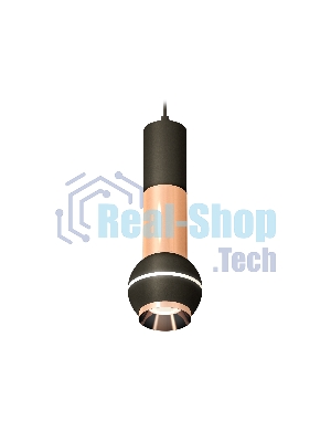 Светильник Ambrella XP1102040 SBK/PPG черный песок/золото розовое полированное MR16 GU5.3 LED 3W 4200K