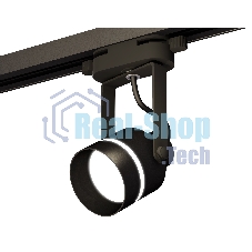 Светильник Ambrella light XT6602081 PBK/SBK/FR черный полированный/черный песок/белый матовый MR16 GU10 (C6602, N6229)