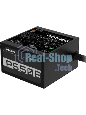 Блок питания Gigabyte GP-P550B, 550Вт, 80 PLUS Bronze, 120мм, черный