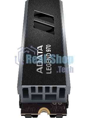 Накопитель SSD ADATA LEGEND 970, 2Tb, PCIe 5.0 x4, M.2 2280, NVMe, R/W 10000/10000, с радиатором