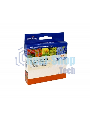 Картридж струйный ProfiLine PL-LC1000C/LC970BC для принтеров Brother DCP -130C/135C/150C/235C/330C/350C/440CN/750CW/MFC-240C/260C/660CN/665CW/885CW/360C/5460CN/5860CW 20 мл Cyan