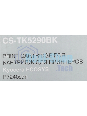 Картридж лазерный Cactus CS-TK5290BK черный (17000 стр.) для Kyocera ECOSYS P7240cdn