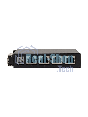 Устройство грозозащиты линий Ethernet + PoE на 4 канала (УЗИП). Класс II. Защищает PoE оборудование, подключенное к линиям Ethernet от наведенного напряжения высоких энергий. Скорость передачи данных: 10/100/1000 Мбит/c. Стандарты PoE: IEEE802.3 af/at/bt до 90W. Защищаемые контакты: 1-8. Номинальное рабочее напряжение Un - 48V DC. Максимльное рабочее напряжение Um - 58V DC. Максимльный ток разряда Imax - до 10kA. Время отклика - до 1нс. Вход - Розетка RJ45, Выход - Розетка RJ45. Заземление - заж