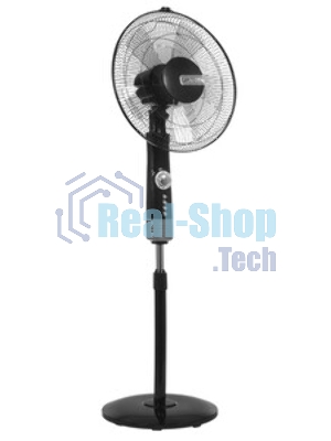 Вентилятор Centek CT-5022 чёрный, напольный, 55 Вт, 3 скорости, 43 см
