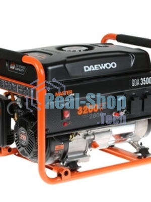Генератор DAEWOO GDA 3500E 2.8/3.2 кВт 230В 208см3 7.0лс 15л 2х230В 42кг