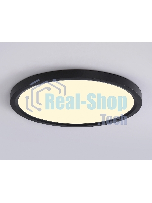 Светильник светодиодный ультратонкий Ambrella light FZ1908 BK черный IP54 35W 3000K-6500K CCT-переключатель D450*25 (Без ПДУ)