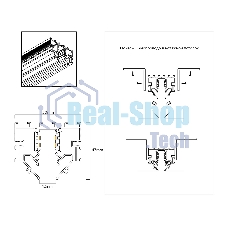 Шинопровод GL1950 BK черный IP20 48V 3000*50*43