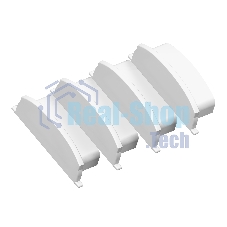 Заглушка для профиля GP8200 WH белый 18*4