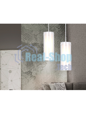 Светильник Ambrella light TR3672 CH/CL/FR хром/прозрачный/белый матовый E14 max 40W D110*1000
