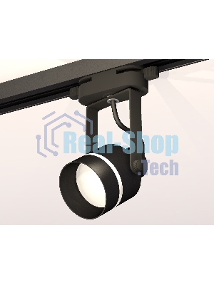 Светильник Ambrella light XT6602081 PBK/SBK/FR черный полированный/черный песок/белый матовый MR16 GU10 (C6602, N6229)