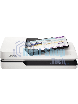 Сканер Epson WorkForce DS-1630 (B11B239401) планшетный, A4, CIS, 600x600 dpi, двусторонный автоподатчик, USB 3.0