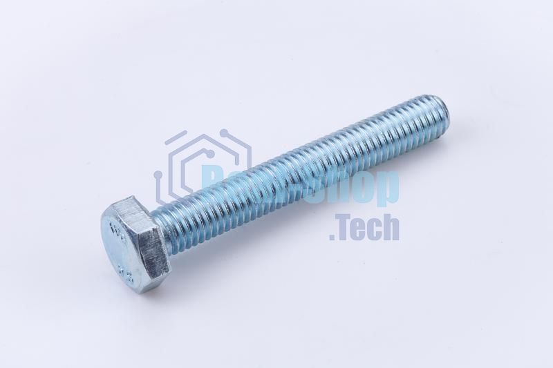 Болт М10х30 с шестигранной головкой цинк. DIN 933 (уп. 40 шт) класс прочности 5.8. пакет СТРОЙМЕТИЗ UTORM3012038