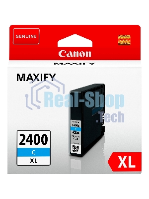 Картридж струйный Canon PGI-2400XL голубой, 1500 стр., для MAXIFY iB4040/МВ5040/МВ5340