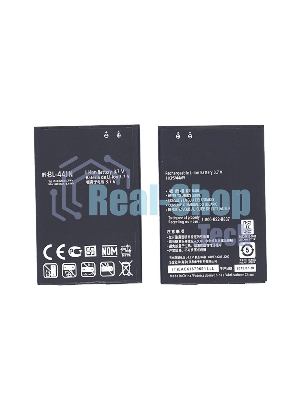 Аккумуляторная батарея BL-44JN для LG Optimus черный, P970 1500mAh 3,7V