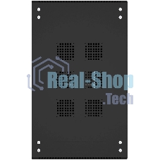 Шкаф серверный NTSS Премиум (NTSS-R42U80100GS-BL) напольный 42U 800x1000мм пер.дв.стекл металл 900кг черный 910мм 160кг 1987мм IP20 сталь