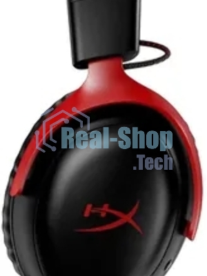 Гарнитура HyperX Cloud III чёрный-красный, проводная, 3.5 мм