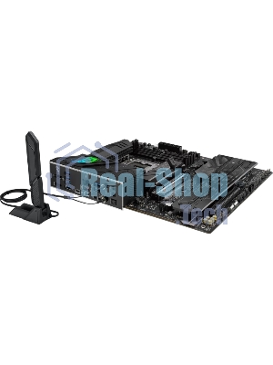 Материнская плата ASUS ROG STRIX B860-F GAMING WIFI, LGA 1851, Intel B860, 4xDDR5, 4xSATA, 4xM.2, 1xPCIe 5.0 x16, 1xPCIe 4.0 x16, 1xDP, 1xHDMI, 1x 2.5Gb LAN, 1xUSB 20Gbps, 1xUSB 10Gbps, 6xUSB-A 5Gbps, 2xUSB 2.0, 3x3.5 мм, 7.1, ATX