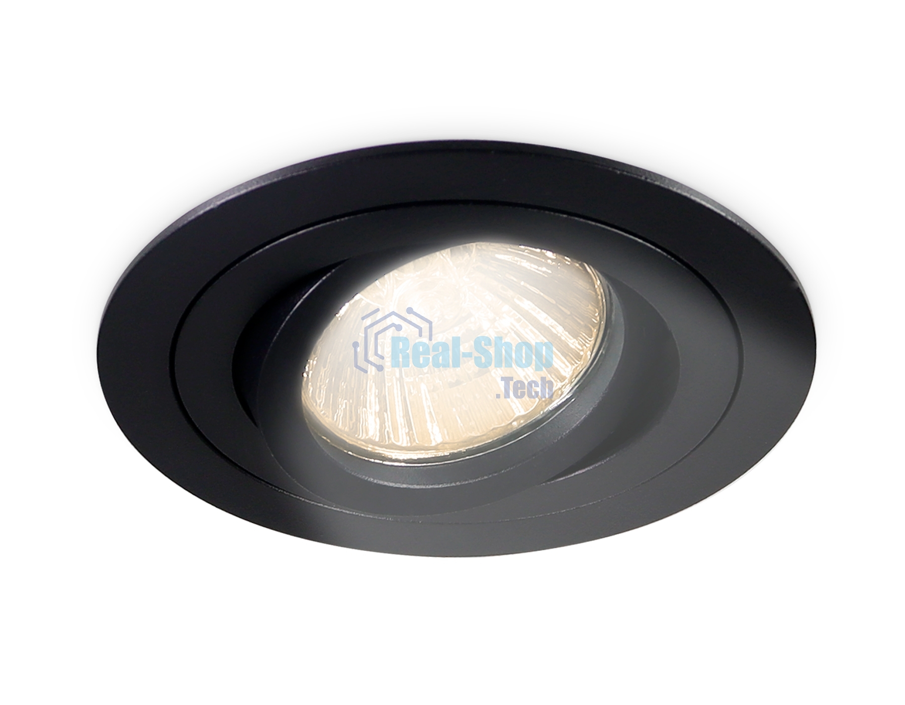 Светильник встраиваемый Ambrella light TN102502 BK черный GU5.3 D92*28