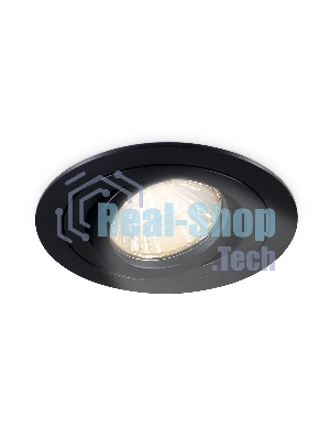 Светильник встраиваемый Ambrella light TN102502 BK черный GU5.3 D92*28