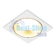 Светильник Ambrella light TN52338 SWH/SGD белый песок/золото песок GX53 max 12W 115*115*25