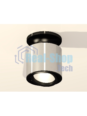 Светильник Ambrella Light XS7405020 PSL/PBK серебро полированное/черный полированный MR16 GU5.3 (N7926, C7405, N7002)