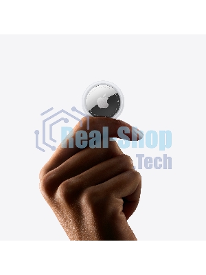 Трекер Apple AirTag, IP67, Bluetooth, NFC, Accelerometer, Speaker, CR2032 bat., d-31.9 mm, h-8 mm, 11 g - (4 Pack)