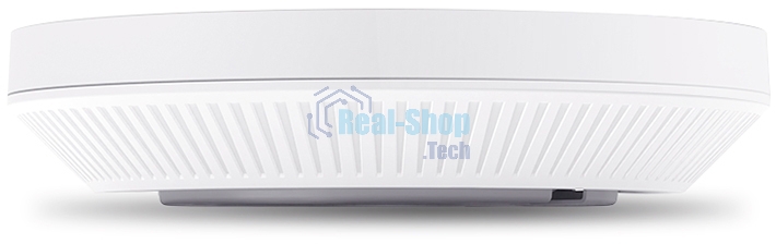 Потолочная точка доступа TP-Link EAP653 AX3000 Ceiling Mount Dual-Band Wi-Fi 6 Access Point, 1 1Gbps RJ45 Port, 574Mbps at2.4 GHz + 2402 Mbps at 5 GHz, 802.3at POE, 2 Internal Antennas