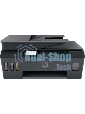 МФУ струйное HP Smart Tank 615 AiO (Y0F71A), A4, цветной, печ. до 22 стр/мин. (ч/б) до 16 стр/мин. (цвет), скан. до 5 стр/мин. (ч/б) 3 стр/мин. (цвет), 1200 x 1200 dpi (ч/б печать, скан.) 1200 x 4800 dpi (печать цвет), USB, Wi-Fi, BlueTooth, Air Print, Mopria