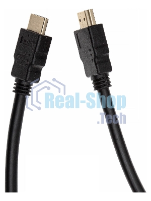 Кабель аудио-видео Cactus CS-HDMI.1.4-1.5 HDMI (m)/HDMI (m) 1.5м. позолоченные контакты черный