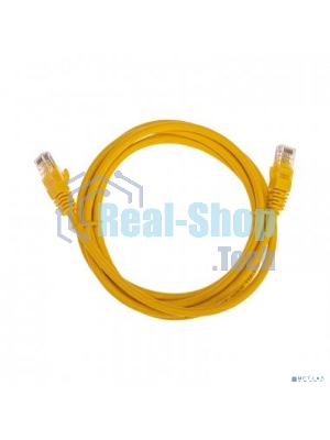 Патч-корд U/UTP Rexant cat.6, RJ45-RJ45, неэкранированный, 26AWG, LSZH, желтый, 2 м
