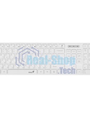 Клавиатура проводная Genius SlimStar 126, USB, черный