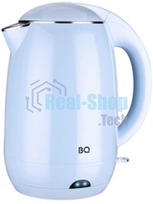 Электрочайник BQ KT1702P синий, 1.8 л, 2200 Вт, скрытый нагревательный элемент