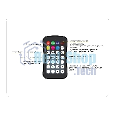 Контроллер GS11551 WIFI Tuya RGB 24A 12V 288W/ 24V 576W (ПДУ Радио 2.4G CR2025)