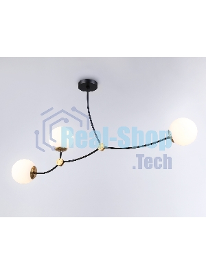 Светитльник Ambrella Light TR2568/3 BK/SB черный/бронза E27/3 max 60W 1130*150*540