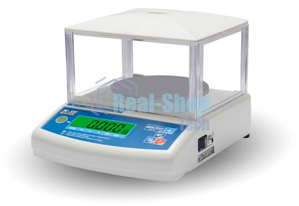 Весы лабораторные Mertech M-ER 122АCFJR-150.005 (3001) белый, до 0.15 кг